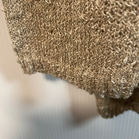 ADDITION BY CHICOS Beige nubby knit Pullover sweater. Long sleeves. Size 3. - Picture 5 of 7